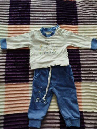 sevgililer ucun dest geyimler: Uşaq geyimləri dəsti - Krem rəngli uzunqol bodi: ön hissədə şirin — 5