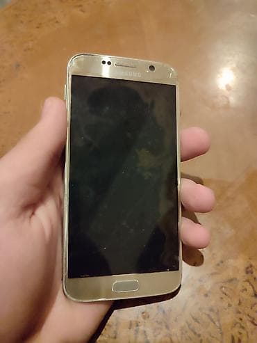 iphone s6: Samsung Galaxy S6, 32 GB, rəng - Qızılı — 1