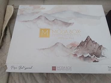 Şamlar: Yataq üçün Yeni rəng - Bej Yataq örtüyü, Pulsuz çatdırılma — 2