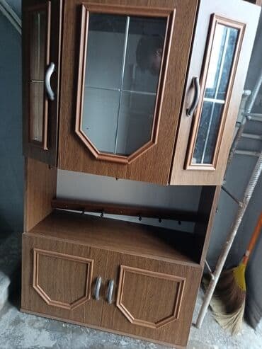 metbex şkafi: Распашной, 3 двери Прямой шкаф, Буфет — 5