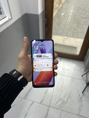 телефон fly q: Poco C40, 64 ГБ, цвет - Черный, Отпечаток пальца — 3