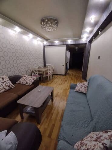 bakı gunluk evler: Razin Akkordda,2 otaqdan 3 otağa düzəldilmiş,təmirli,əşyalı mənzil — 1