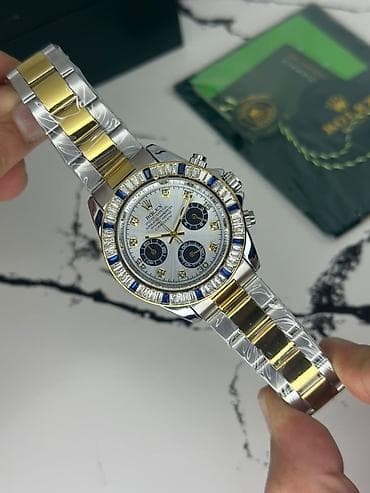 Rolex Daytona üslubunda xronoqraf qol saatı - Korpus və qolbaq — 10