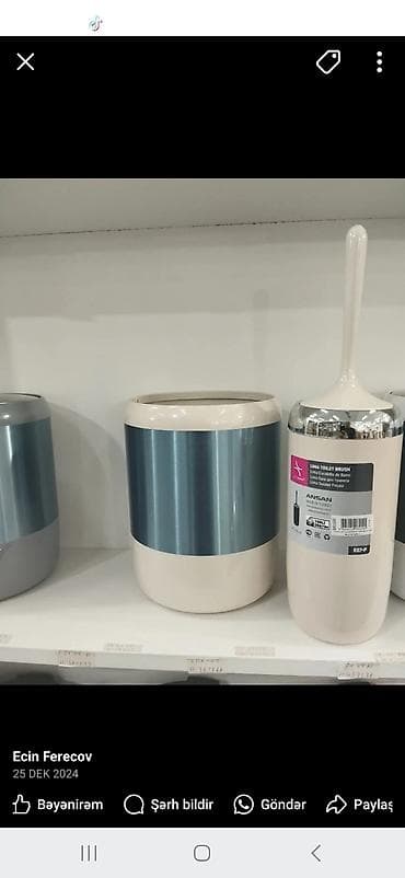 sunger: Hamam üçün aksesuar dəsti - Tualet fırçası (Lima Toilet Brush – — 1