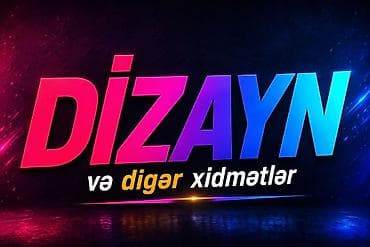 reklamlar: 🎨 DİZAYN • REKLAM • ÇAP XİDMƏTLƏRİ 💻 Qrafik Dizayn ✨ Loqo dizaynı 🌐 — 1