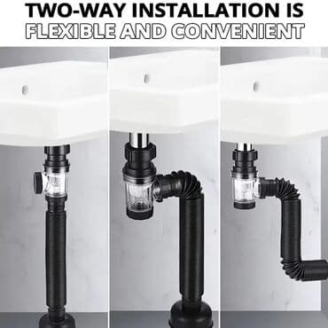 xortum: 2Sifon abratni klapanlı İstifadə asanlığı Kanalizasiya drenaj — 2