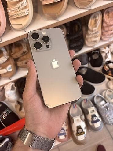 Техника и электроника: IPhone 15 Pro, 128 ГБ, Natural Titanium — 1