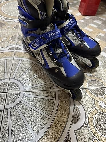 Roliklər: Az işlenmiş yeni kimi 36- 44 razmer - Rəng: mavi/qara/gümüş - Üst — 1