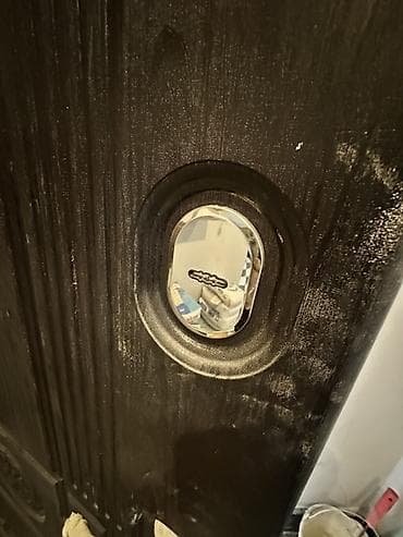 qapi dəmir: Dəmir giriş qapısı – ikiüzlü model KALE - Material: polad/dəmir — 6