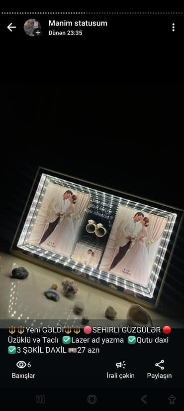 Qazanlar: Məhsul təsviri: - Fərdi domino dəsti – qara rəngli qutuda. Qapağın — 5