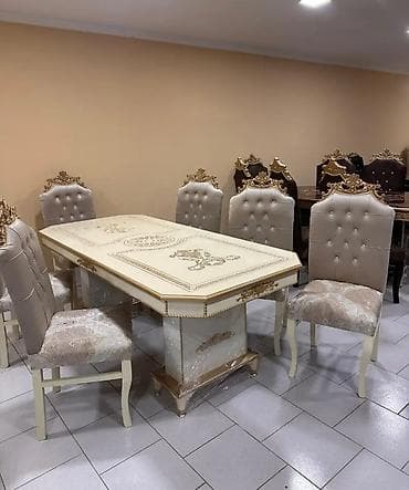 dekor sar: Klassik üslubda nahar dəsti - Tərkib: 1 ədəd iri ölçülü yemək masası — 1