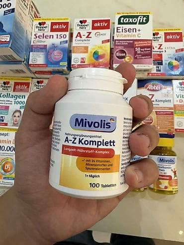 Mivolis A–Z Komplett – uzunmüddətli qida maddələri kompleksi •