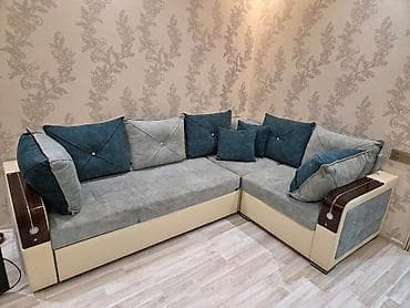 Künc divan, İşlənmiş, Açılan, Bazalı, Parça, Çatdırılma yoxdur — 2