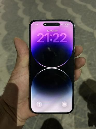 iphone 15 pro max nece manatdir: IPhone 14 Pro Max, 128 GB, Deep Purple, Face ID — 1