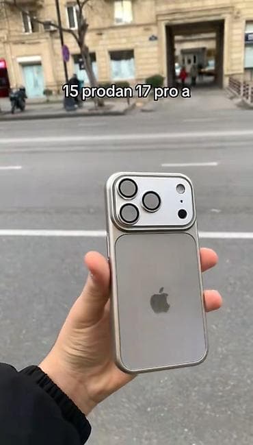 Məhsul: iPhone 15 üçün iPhone 17 Pro görünüşlü arxa qoruyucu kəs lalafo.az -da Məhsul: iPhone 15 üçün iPhone 17 Pro görünüşlü arxa qoruyucu kəs