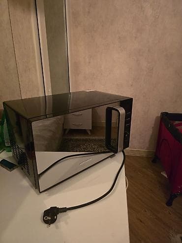 Mikrodalğalı soba Hoffmann, Mikrodalğalar ilə, rəng - Qara, Yeni