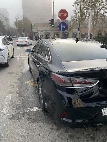 ford qazel dizel: Hyundai Sonata sedan - Korpus rəngi: qara, xrom detallı iri ön — 5