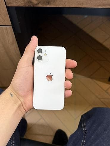 video dvd: IPhone 12 mini, 128 GB, Ağ, Face ID — 1
