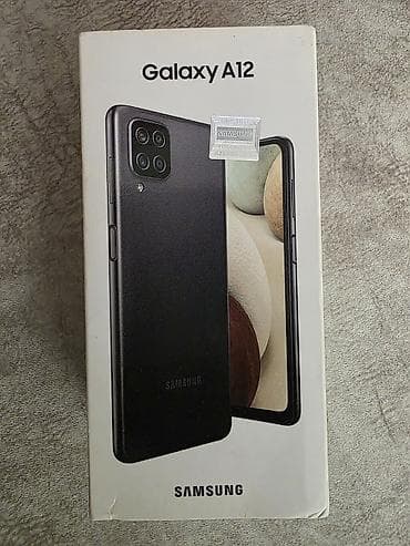 samsung not 12: Samsung Galaxy A12, 64 GB, rəng - Qara, İki sim kartlı — 3