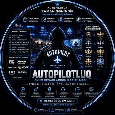 tamada: AUTOPILOT – Oyun hesablarının inkişaf xidməti Xidmətin mahiyyəti: - — 1
