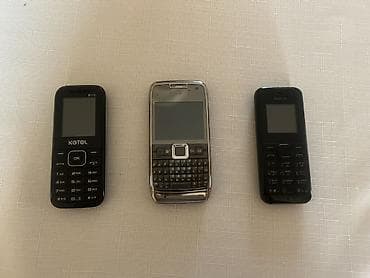 Elektron kitablar: Satılır: 3 ədəd düyməli mobil telefon dəsti 1) KGTEL B110 (qara) - — 1