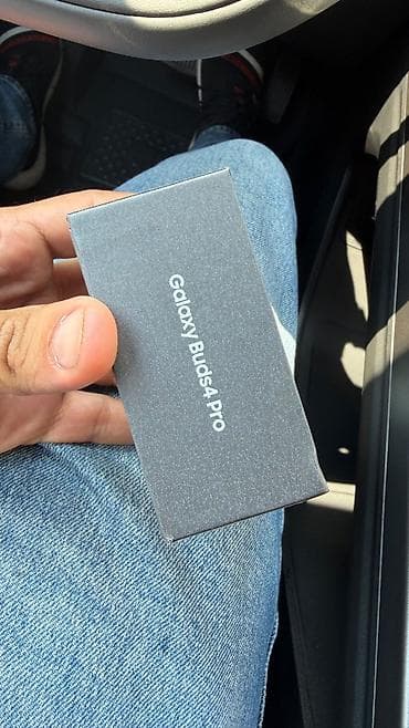 audio: Samsung Galaxy Buds4 Pro – simsiz qulaqlıq Model: SM-R640 Rəng: Qara — 1