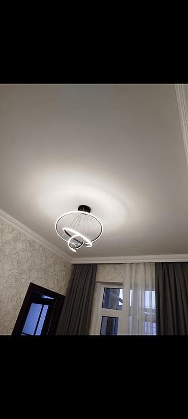 led лента: Led люстра, 3 лампы, Металл — 2