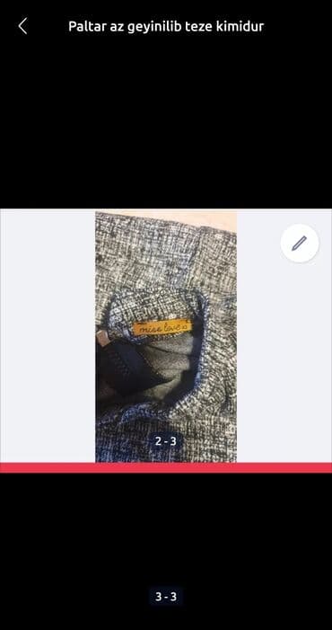 böyük bədən qadın donları: Paltar teze kimidir — 3