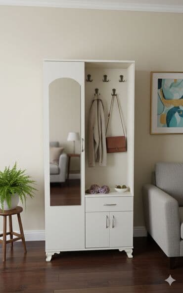 Yeni, Açılan, 1 qapı Düz dolab, Dəhliz dolabı, Rusiya