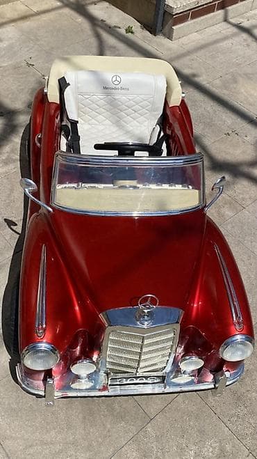 popit satisi: Uşaq elektrik avtomobili – Mercedes‑Benz 300S (klassik roadster — 3
