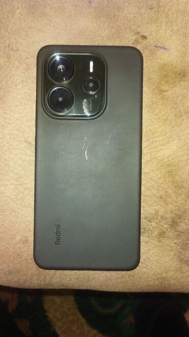 türk qaz peçi: Redmi Note 14, 256 GB, rəng - Qara, Face ID — 7