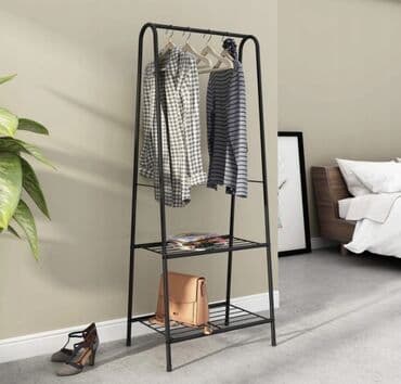 paltar asılqanı taxta: Asılqan paltar, ayaqqabı və s üçün. Metal kanstruksia Dözümlü — 1