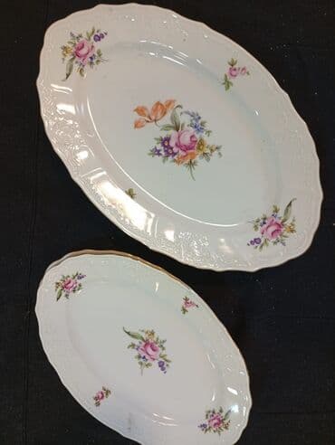 caxir qabi: Nahar dəsti, rəng - Ağ, Farfor, 12 nəfərlik — 2