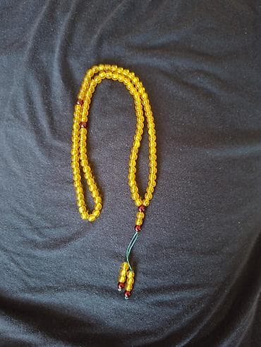 Baltik kərbadan təsbeh – 101 zikr üçün. - Material: Baltik kərbadan -