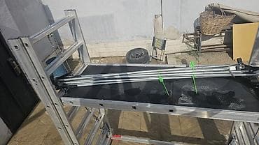 tekerli lesa: Alüminium mobil iskele (platformalı) - Material: yüngül və möhkəm — 5
