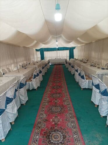 nişan dekoru: Çadır icarəsi – mərasim və tədbirlər üçün tam qurulum - Böyük tutumlu — 5