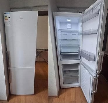 marojna soyuducusu: İşlənmiş 2 qapılı Arcelik Soyuducu Satılır, rəng - Ağ, Təkərli — 1