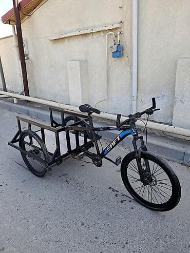 saft: Yükdaşıma üçün üçtəkərli kargo velosipedi əla vəzyətdədir təzə — 4