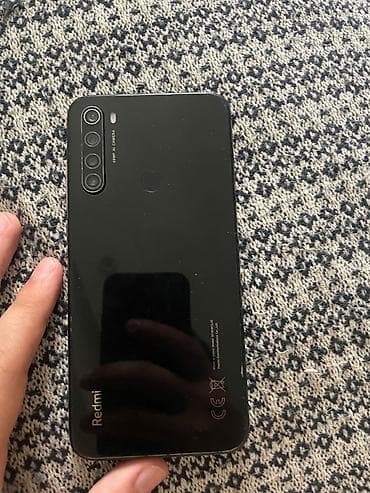 Redmi Note 8, 64 GB, rəng - Qara, Barmaq izi, Face ID, İki sim kartlı