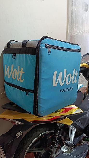 Wolt kuryer çantası