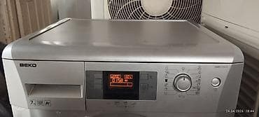 maşın ucun kamera: Paltaryuyan maşın Beko, 7 kq, Avtomat, Qurutmasız — 3