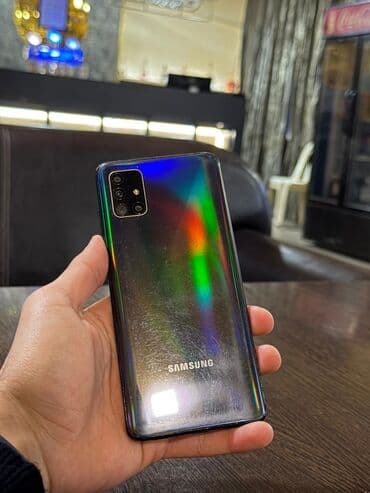 Samsung Galaxy A51, 64 GB, rəng - Qara, Sensor