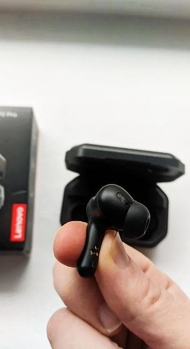 dji mic 2: Yeni Simsiz (Bluetooth) Qulaqcıqlar, Lenovo, rəng - Qara — 9