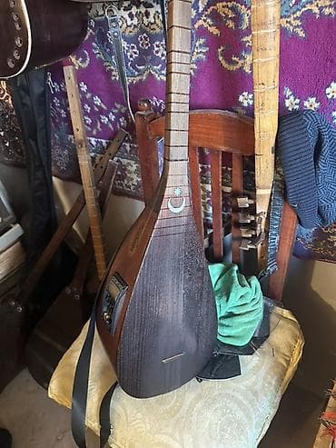 Gitaralar: Elektro-çılqılı saz - Korpus: ağacdan hazırlanmış, tünd rəngli, yan — 7