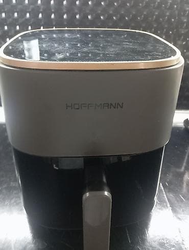 panel radiator: Hoffmann hava fritözü (air fryer) - Rəng: boz/qara, qızılı haşiyəli — 1