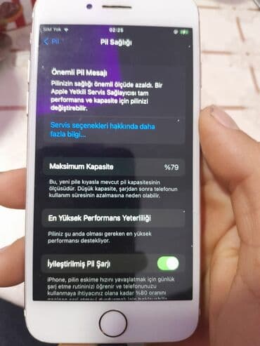 IPhone 7, Rose Gold, Barmaq izi