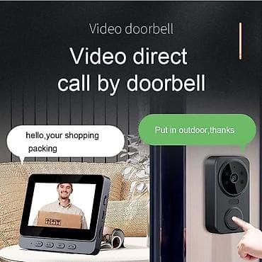 plesdeşin 5: Wifi video qapı zəngi Product name 1080p two-way intercom video — 3