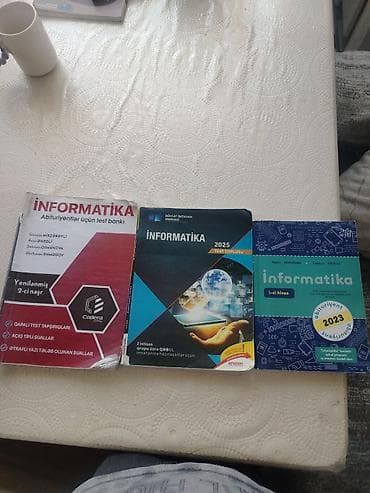 Məhsul: İnformatika üzrə abituriyent və qəbul hazırlığı üçün 3 kitab — 1