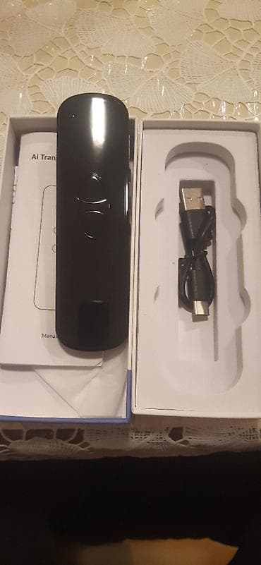 sur mikrafon: Məhsul: AI Translation Stick – Portativ Dil Tərcümə Cihazı — 3
