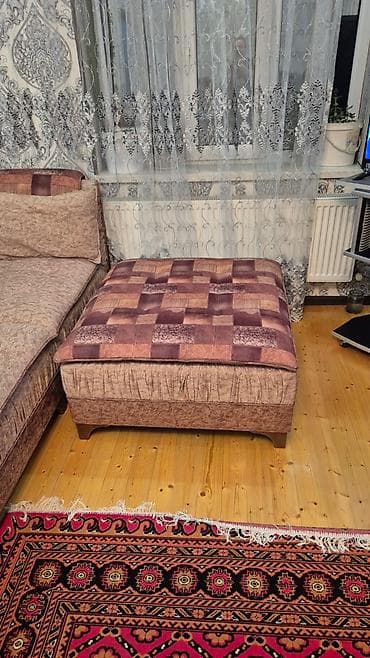 Divan və kreslo dəstləri: İşlənmiş, Künc divan, Divan, Bazasız, Açılmayan — 3